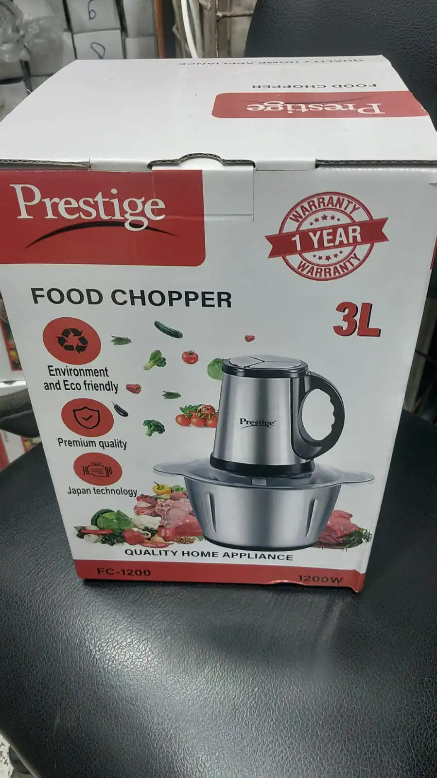 জনপ্রিয় ব্রান্ড Prestige এর ৩ লিটার Electrick chopper